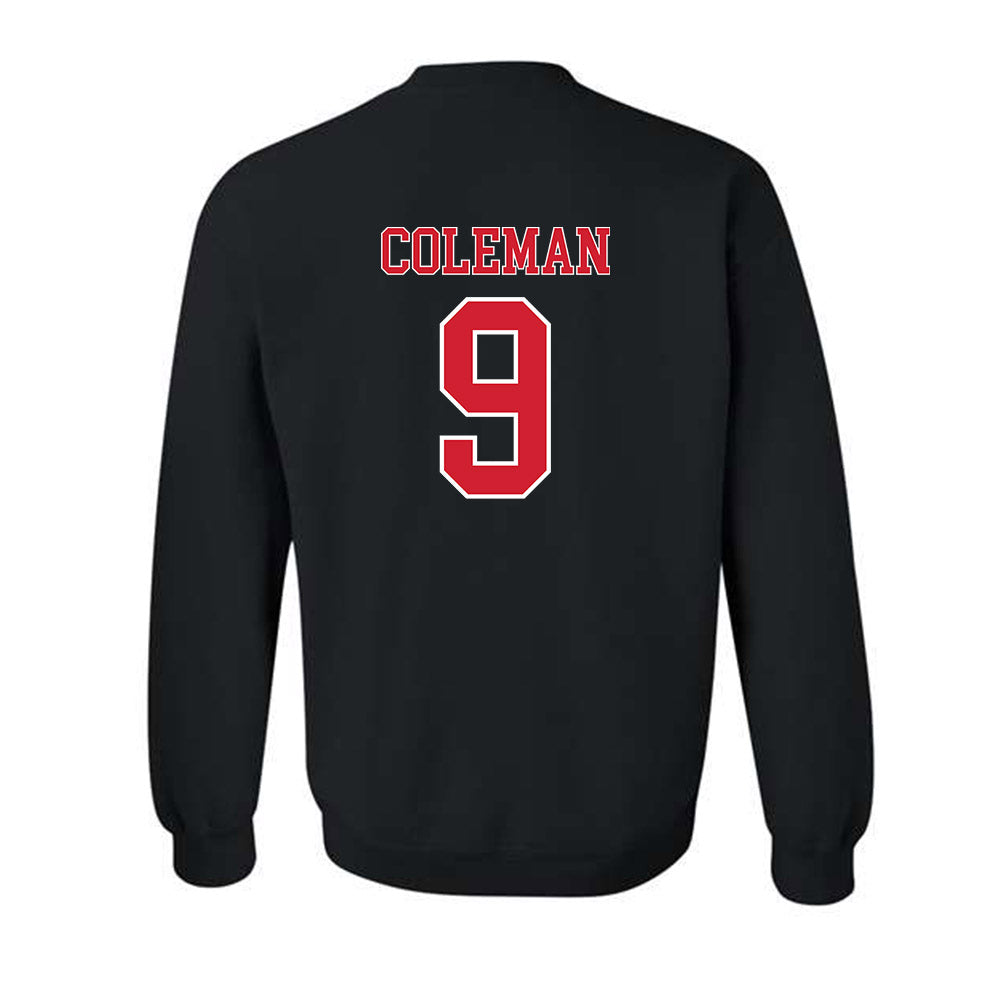 Nebraska - NCAA Men's Basketball : Jarron Coleman - Crewneck Sweatshirt Classic Shersey