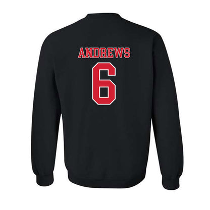 Nebraska - NCAA Softball : Billie Andrews - Crewneck Sweatshirt Classic Shersey