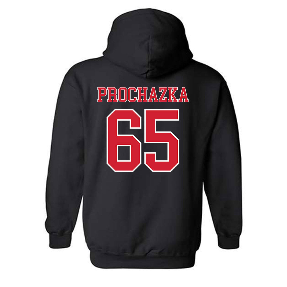 Nebraska - NCAA Football : Teddy Prochazka Hooded Sweatshirt