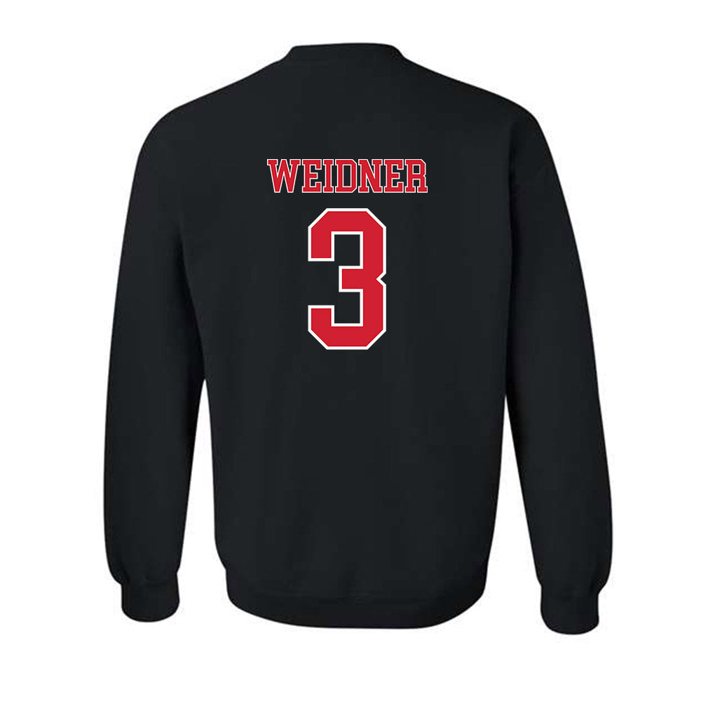 Nebraska - NCAA Women's Basketball : Allison Weidner - Crewneck Sweatshirt Classic Shersey