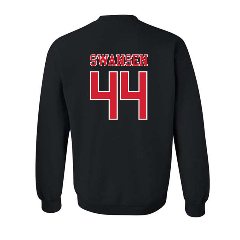 Nebraska - NCAA Baseball : Gabe Swansen - Crewneck Sweatshirt Classic Shersey