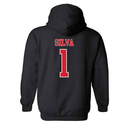 Nebraska - NCAA Baseball : Riley Silva - Hooded Sweatshirt Classic Shersey