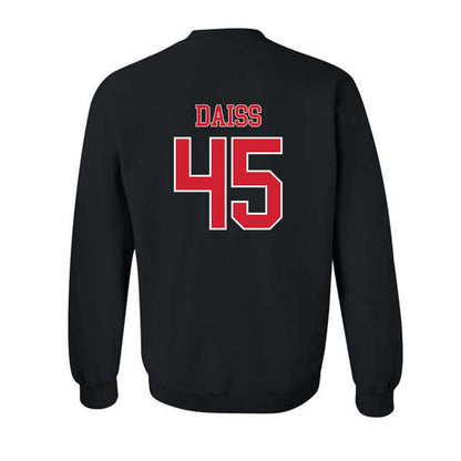 Nebraska - NCAA Baseball : Casey Daiss - Crewneck Sweatshirt Classic Shersey