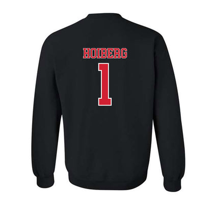 Nebraska - NCAA Men's Basketball : Samuel Hoiberg - Crewneck Sweatshirt Classic Shersey