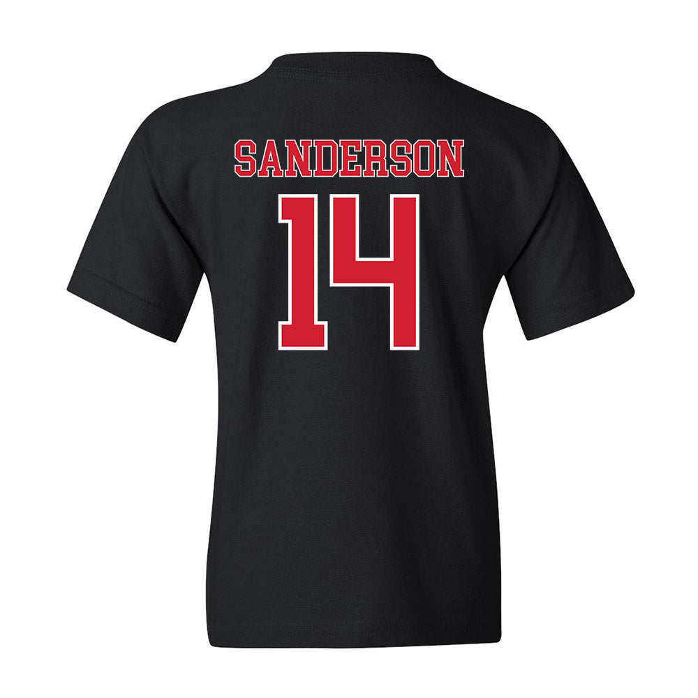 Nebraska - NCAA Baseball : Case Sanderson - Youth T-Shirt Classic Shersey