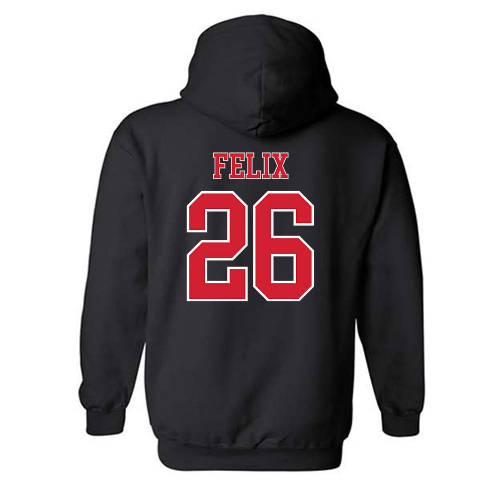 Nebraska - NCAA Softball : Alina Felix - Hooded Sweatshirt Classic Shersey