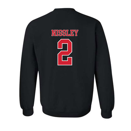 Nebraska - NCAA Women's Basketball : Logan Nissley - Crewneck Sweatshirt Classic Shersey