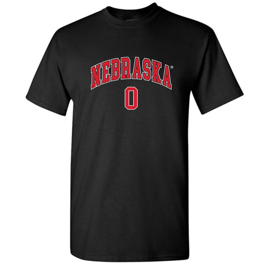 Nebraska - NCAA Men's Basketball : CJ Wilcher Short Sleeve T-Shirt