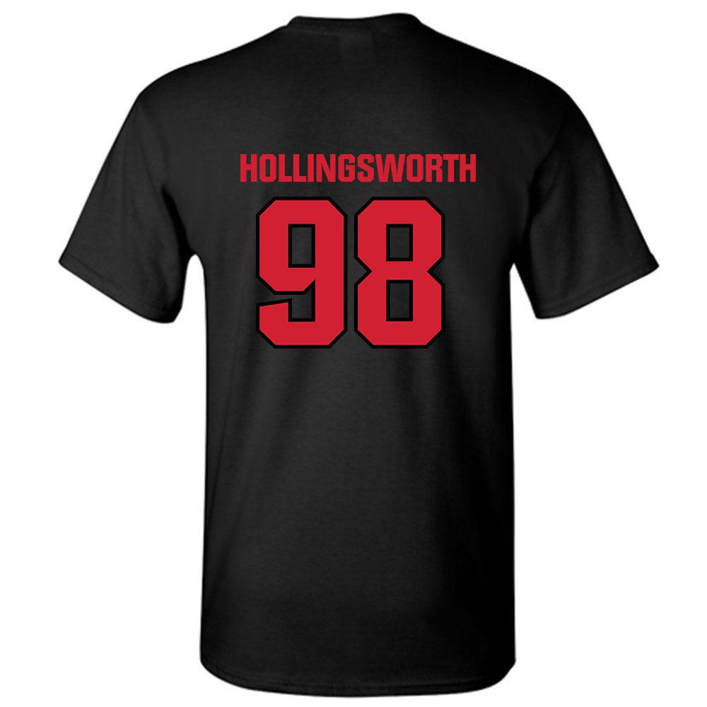NC State - NCAA Football : Aiden Hollingsworth Short Sleeve T-Shirt