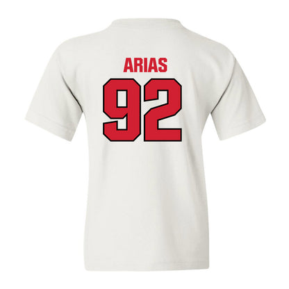 NC State - NCAA Football : Aiden Arias - Youth T-Shirt