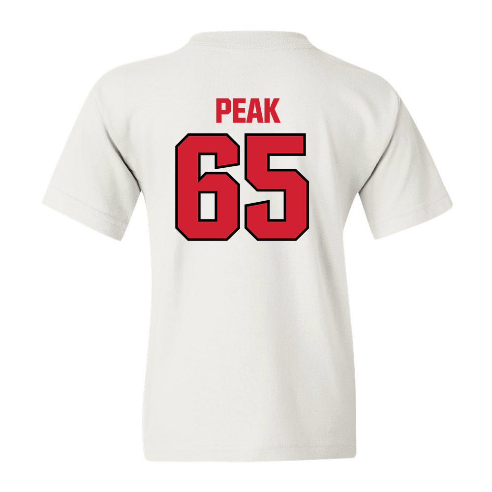 NC State - NCAA Football : Jacarrius Peak Youth T-Shirt