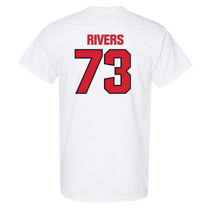 NC State - NCAA Football : Darion Rivers - Sports Shersey Short Sleeve T-Shirt