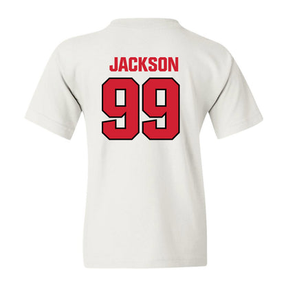 NC State - NCAA Football : Davin Jackson - Youth T-Shirt