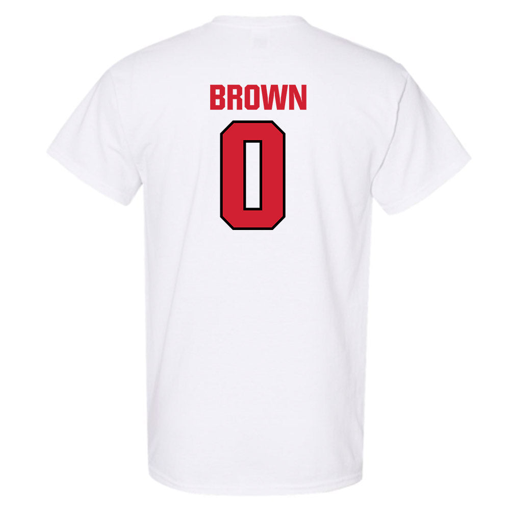 NC State - NCAA Football : Sean Brown - T-Shirt Sports Shersey