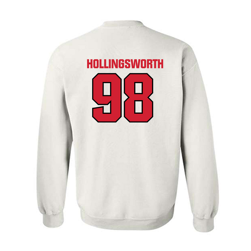 NC State - NCAA Football : Aiden Hollingsworth Sweatshirt