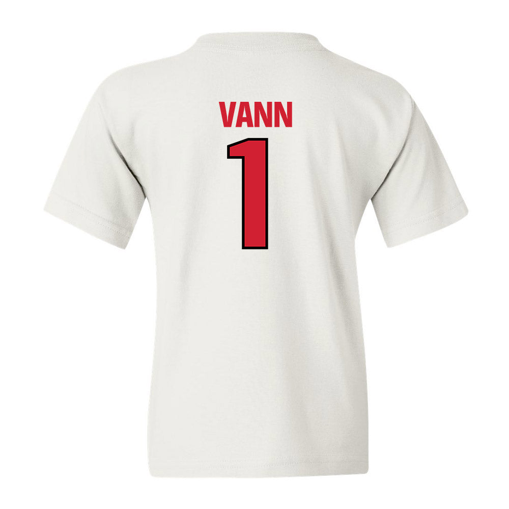 NC State - NCAA Football : Davin Vann - Youth T-Shirt Sports Shersey