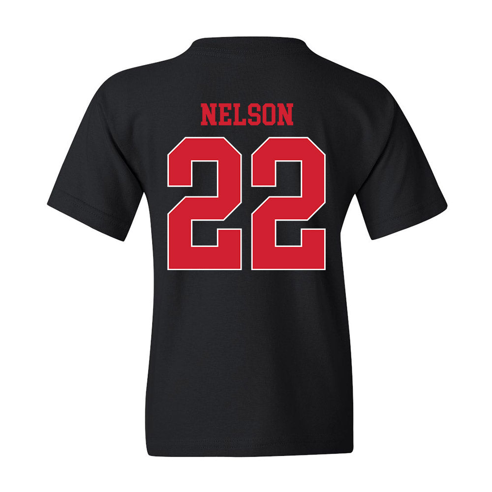 NC State - NCAA Baseball : Baker Nelson - Youth T-Shirt Sports Shersey