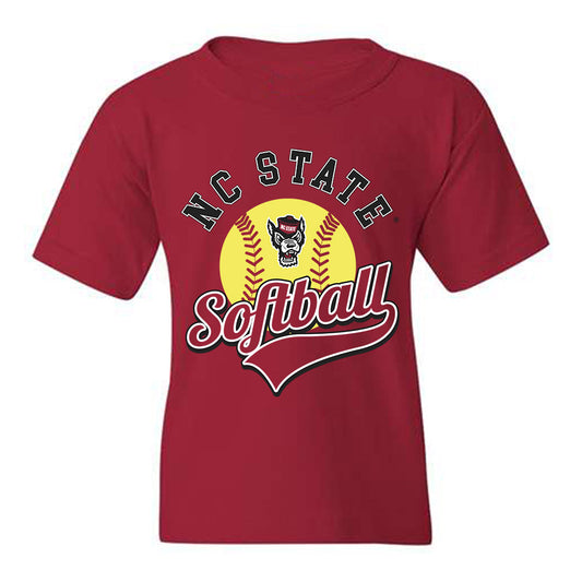 NC State - NCAA Softball : Aisha Weixlmann - Youth T-Shirt Sports Shersey