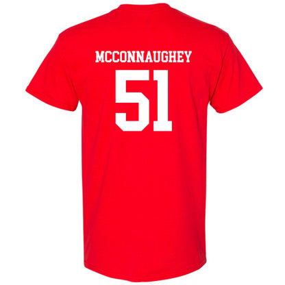 Nebraska - NCAA Baseball : Mason McConnaughey - T-Shirt Sports Shersey