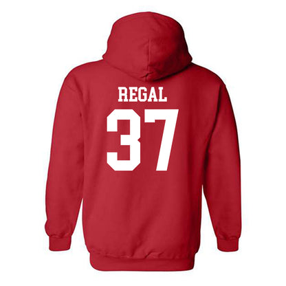 Nebraska - NCAA Baseball : Ian Regal - Hooded Sweatshirt Sports Shersey