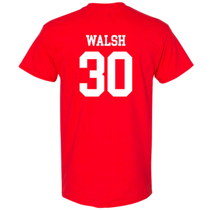 Nebraska - NCAA Baseball : Will Walsh - T-Shirt Sports Shersey