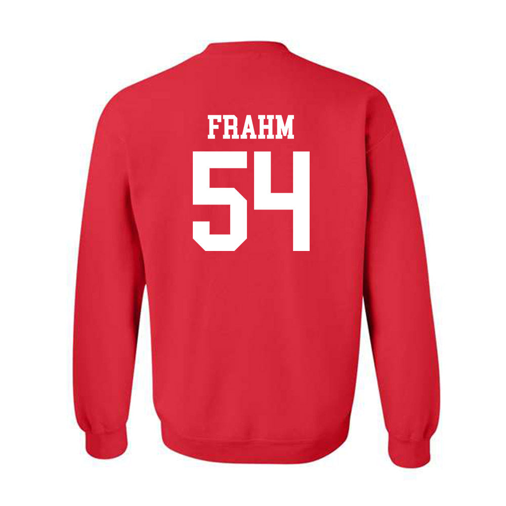 Nebraska - NCAA Baseball : Trey Frahm - Crewneck Sweatshirt Sports Shersey