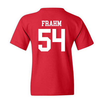 Nebraska - NCAA Baseball : Trey Frahm - Youth T-Shirt Sports Shersey