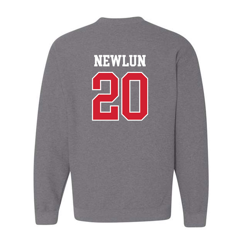 Nebraska - NCAA Softball : Abbey Newlun - Crewneck Sweatshirt Sports Shersey