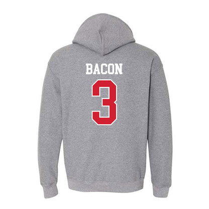 Nebraska - NCAA Softball : Bella Bacon - Hooded Sweatshirt Sports Shersey