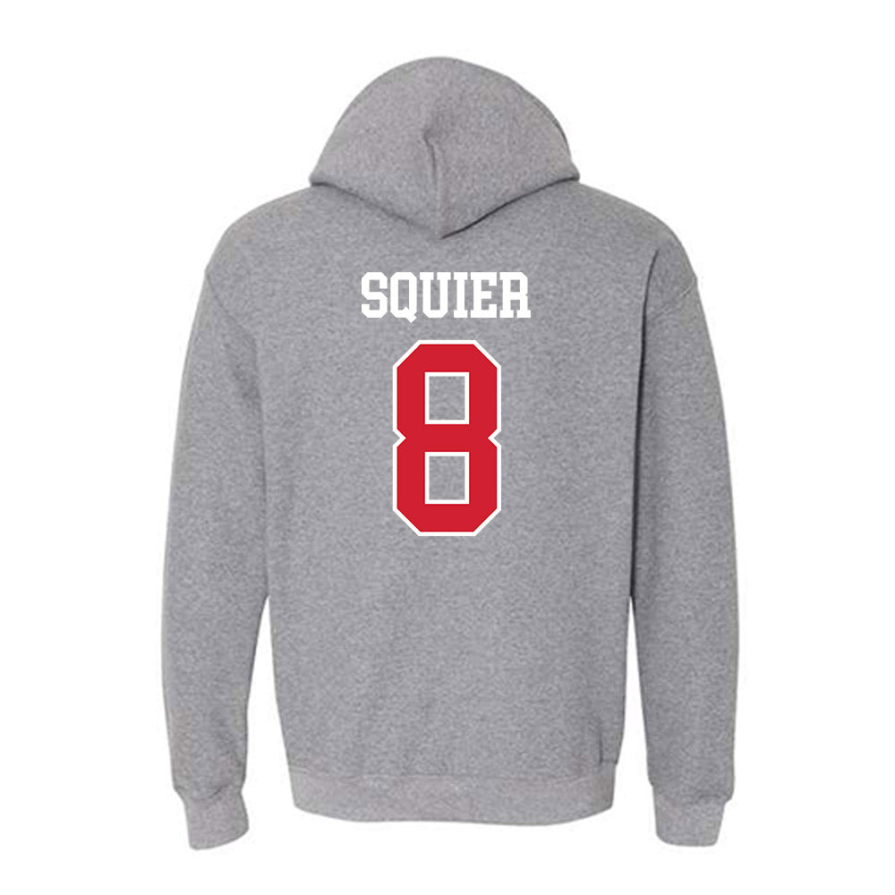 Nebraska - NCAA Softball : Abbie Squier - Hooded Sweatshirt Sports Shersey