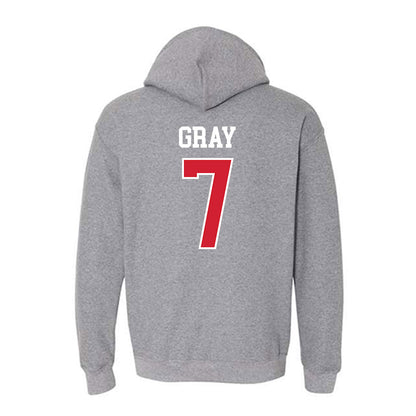 Nebraska - NCAA Softball : Sydney Gray - Hooded Sweatshirt Sports Shersey