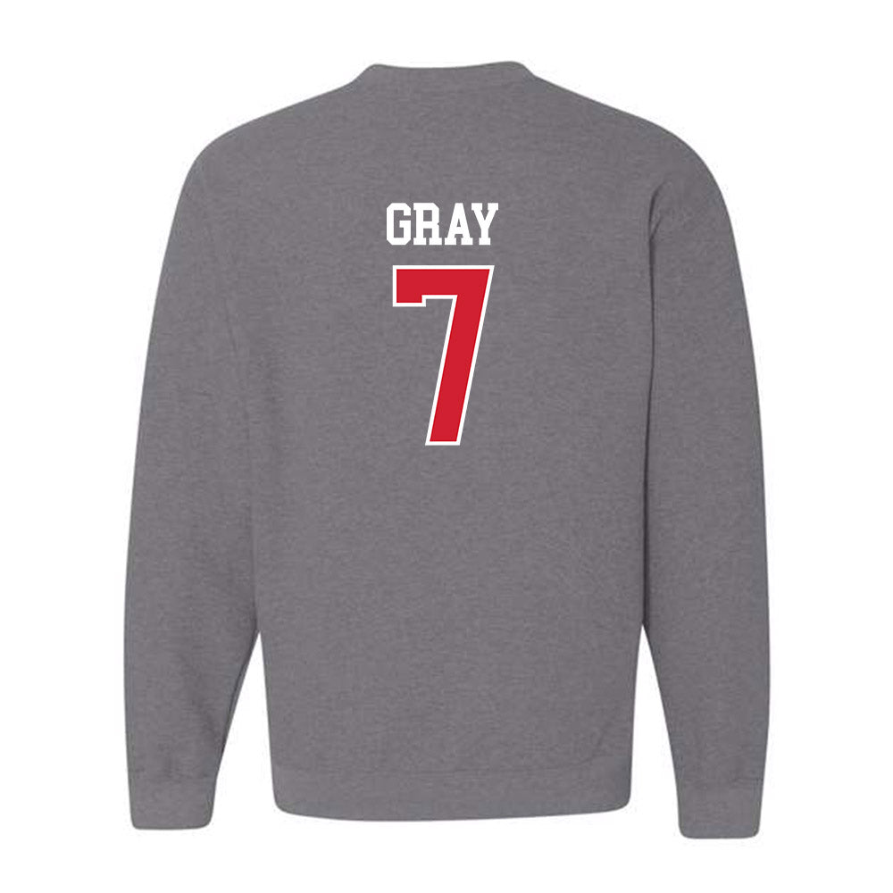 Nebraska - NCAA Softball : Sydney Gray - Crewneck Sweatshirt Sports Shersey