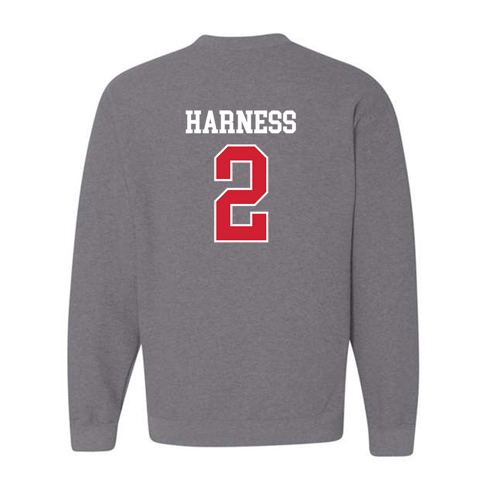 Nebraska - NCAA Softball : Sarah Harness - Crewneck Sweatshirt Sports Shersey