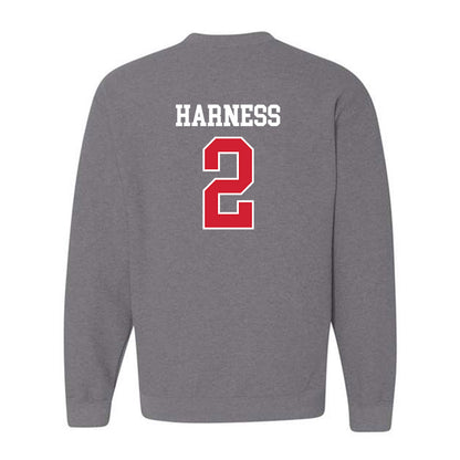 Nebraska - NCAA Softball : Sarah Harness - Crewneck Sweatshirt Sports Shersey