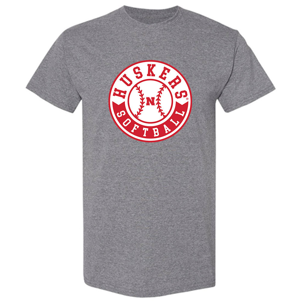 Nebraska - NCAA Softball : Sarah Harness - T-Shirt Sports Shersey