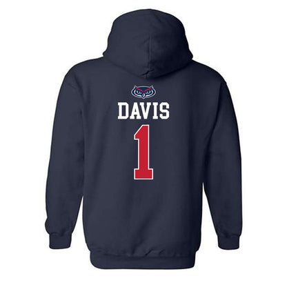 FAU - NCAA Men's Basketball : Johnell Davis Hooded Sweatshirt