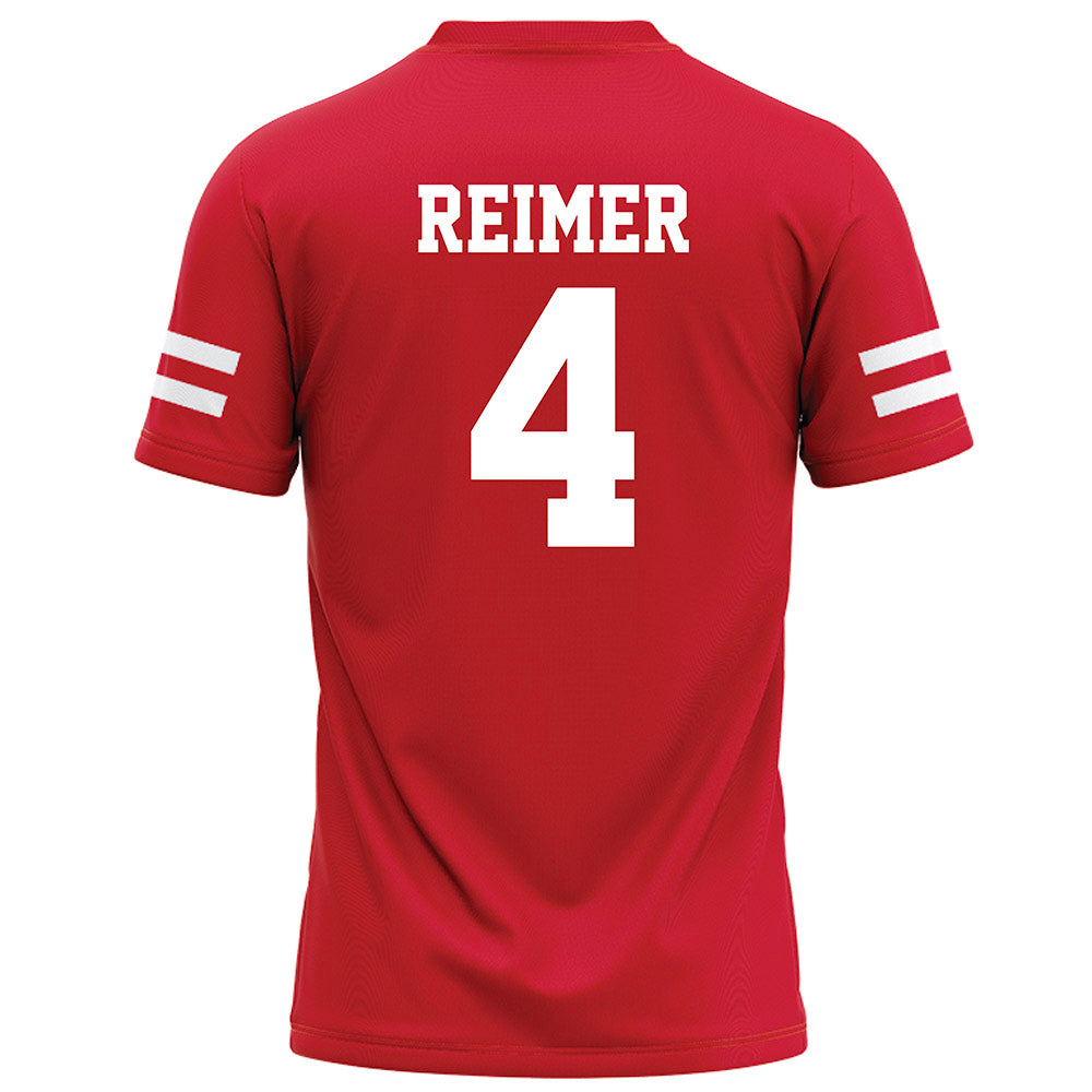 Nebraska - NCAA Football : Luke Reimer - Football Jersey