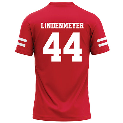 Nebraska - NCAA Football : Luke Lindenmeyer Scarlet Jersey