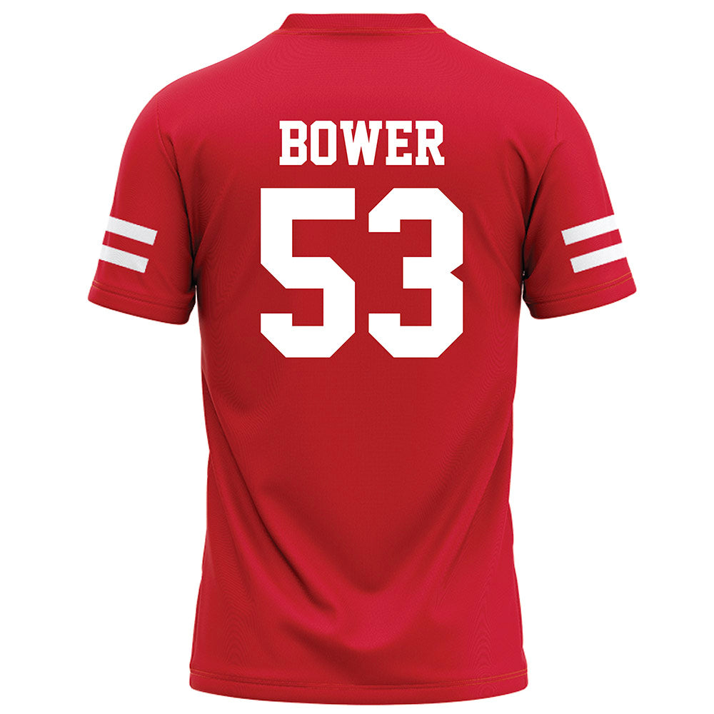Nebraska - NCAA Football : Jacob Bower - Football Jersey