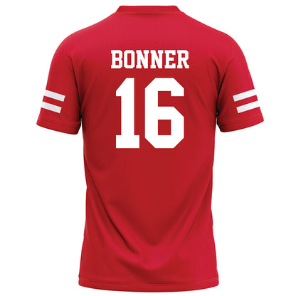 Nebraska - NCAA Football : Janiran Bonner - Red Football Jersey