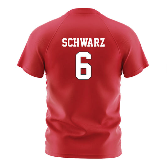 Nebraska - NCAA Women's Soccer : Abbey Schwarz - Soccer Jersey