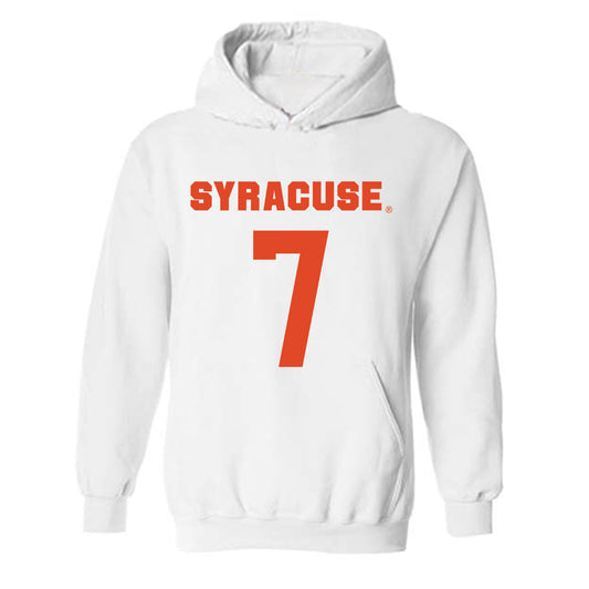 Syracuse - NCAA Men's Lacrosse : Michael Leo Hooded Sweatshirt