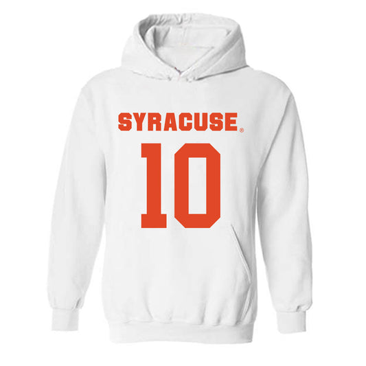 Syracuse - NCAA Men's Lacrosse : Maxwell Rosa Hooded Sweatshirt