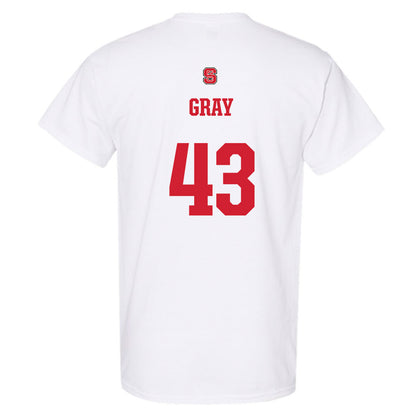 NC State - NCAA Football : Dylan Gray - Short Sleeve T-Shirt