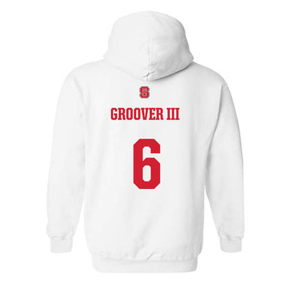 NC State - NCAA Baseball : LuJames Groover III - Hooded Sweatshirt Classic Shersey