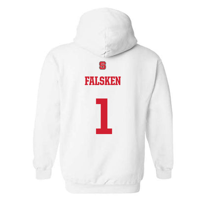 NC State - NCAA Baseball : Carson Falsken - Hooded Sweatshirt Classic Shersey