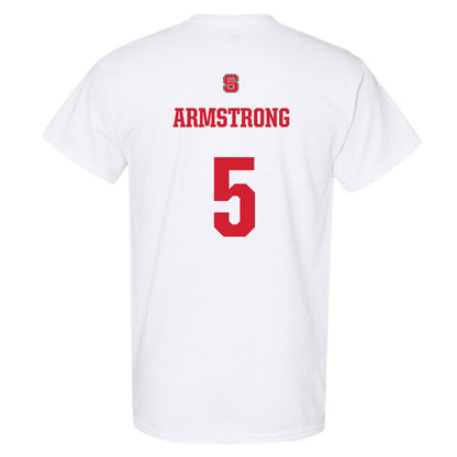 NC State - NCAA Football : Brennan Armstrong - T-Shirt Classic Shersey