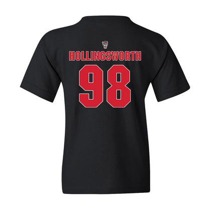 NC State - NCAA Football : Aiden Hollingsworth Shersey Youth T-Shirt