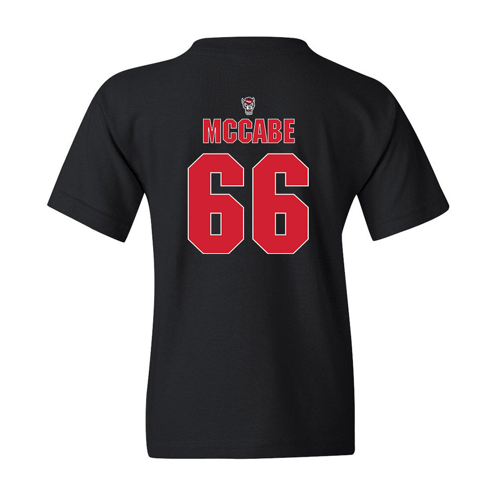 NC State - NCAA Football : Matthew McCabe Shersey Youth T-Shirt