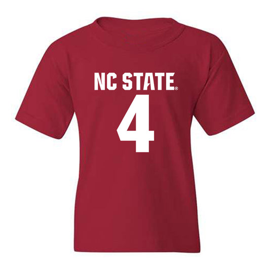 NC State - NCAA Women's Basketball : Alyssa Lewis - Youth T-Shirt Classic Shersey